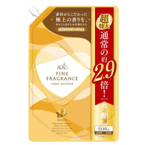 Кондиціонер-антистатик для білизни NS FaFa Fine Fragrance Beaute (велика запаска), 1440 мл